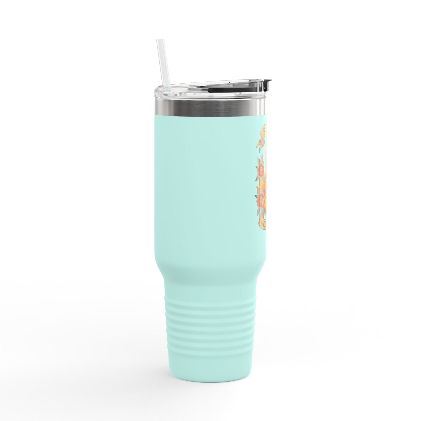 Salty Not Sorry Insulated Travel Mug | 40oz, Travel Cup, Coffee Tumbler, Gift for Sailors, Summer Drinkware, Nautical Decor