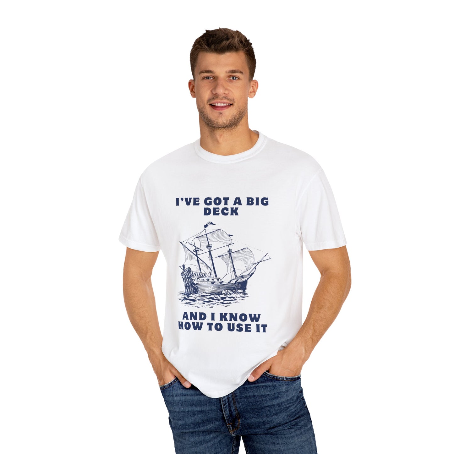 Humorous Nautical T-Shirt, Funny Gift for Sailors, Nautical Decor, Casual Wear, Maritime Humor