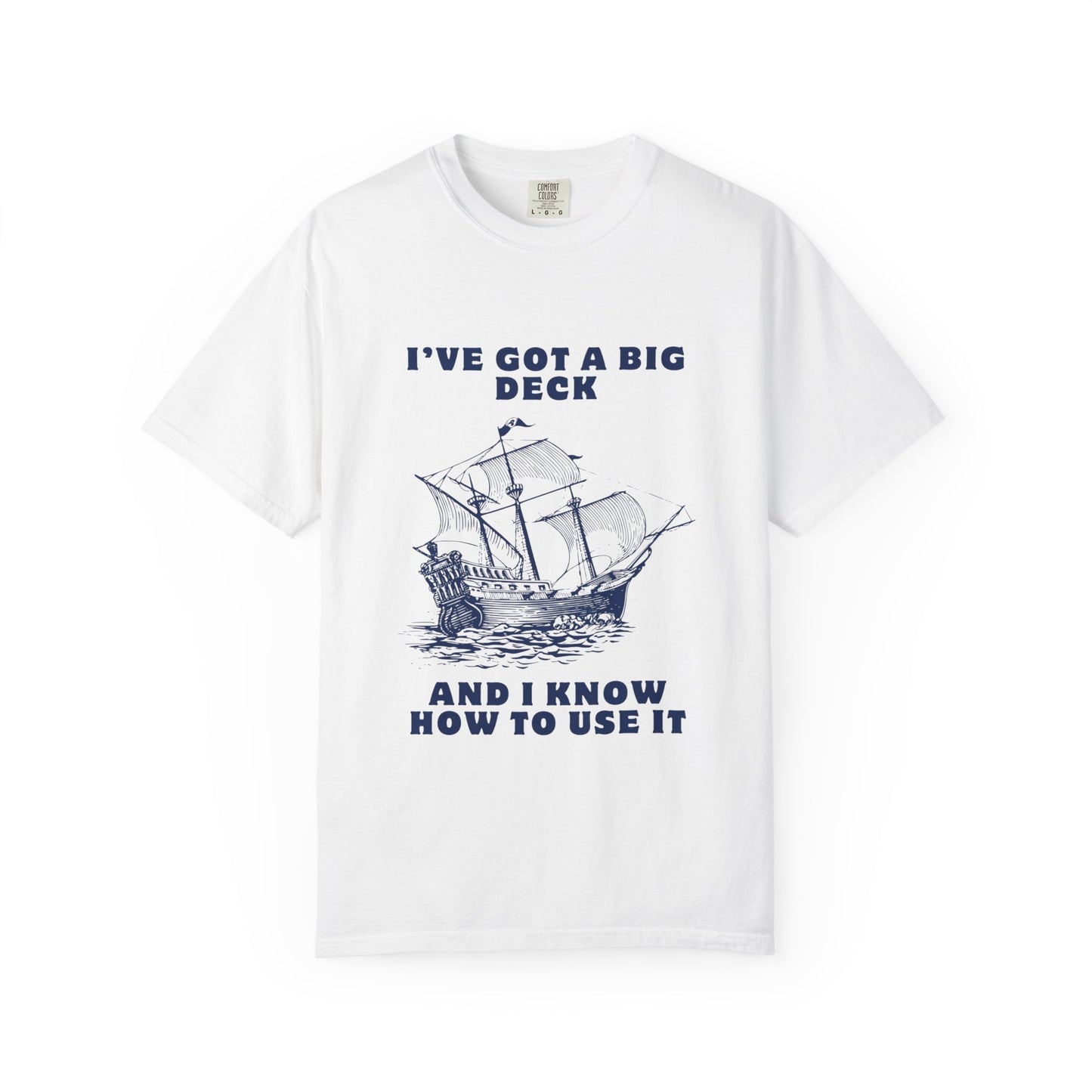 Humorous Nautical T-Shirt, Funny Gift for Sailors, Nautical Decor, Casual Wear, Maritime Humor